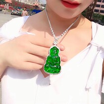 Xiajie Jade live Jade Buddha Guanyin Spring color bracelet Jade bracelet safety buckle no matter brand Pixiu new product