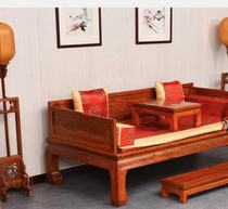 New Chinese-style solid wood thickened Luohan bed noble concubine small-sized sofa bed combination lazy bed factory direct sales Classical