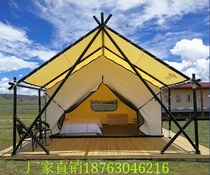 Outdoor wild luxury hotel homestay luxury camp tent camping Net red scenic spot Resort Tourist star sunshade room