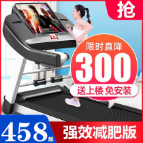 Flat treadmill home model small female indoor foldable electric gym special men Super quiet family