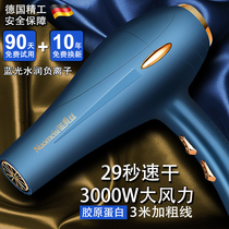 German hair dryer hair salon dedicated high-power barber shop 3000W household negative ion hair care quick dry silent