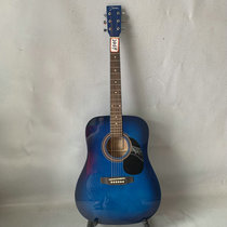 Clearance Johnson Jansen JG-610-BL 41 inch Folk Acoustic Guitar rosewood fretboard