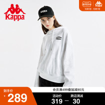 Kappa Kappa pullover hoodie 2021 new autumn womens sports sweatshirt pile collar print jacket casual top
