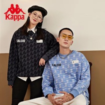 Kappa Kappa Retro Football Old Flower Jacket Headshirt New Couple Men And Women Sportswear Full Print Round Collar Jacket