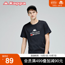 Kappa Kappa short sleeve 2021 New Men sports casual T-shirt summer letter print round neck half sleeve