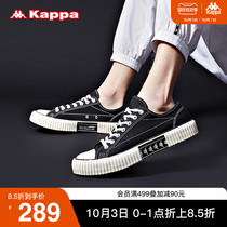 Kappa Kappa couple men and women string low-top sports canvas shoes casual skateboard shoes biscuit white shoes