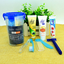 Hotel guest rooms paid toiletries 25ml bath travel set small buckle cup full