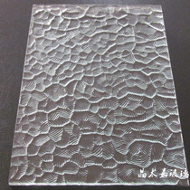 Temperable super white stone pattern silver wave three-dimensional embossed glass art glass door and window partition screen manufacturers customized