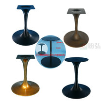 650 tulip horn foot Antique table foot Wrought iron table foot stand Table foot bracket Horn big table base