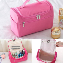 Cosmetic bag female portable net red travel portable small simple cosmetics storage bag travel preparation wash bag men must
