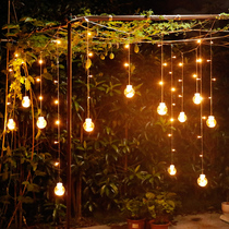 Solar Outdoor Lights Waterproof Festoons Garden Courtyard Villa Arrangement Stars Light Strings Loft Terrace Landscape Decoration