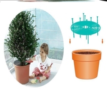 Flower pot protective cover against cat hollowing out soil anti-pouring anti-child mouse soil plant root protective net cover