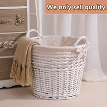 shou na kuang laundry basket rattan wu yi lan dirty clothes storage basket bamboo box zang yi lou woven hot air balloon basket