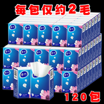 Small packet paper towel wholesale handkerchief paper portable fragrance-free facial tissue napkin can be wet handkerchief paper towel