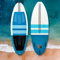 Tail wave surfboard tail wave boat drag board novice tail wave surfing water skiing glass fiber board shake sound hot