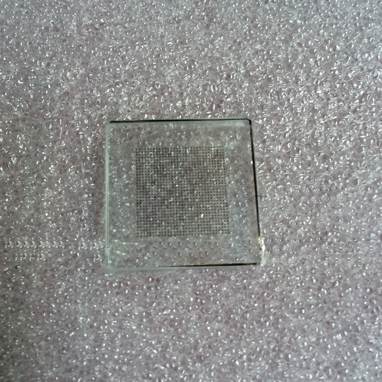 Dot calibration plate 0.1mm diameter 41X41mm array camera distortion calibration board