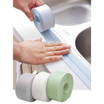 Wash basin edge sticky home bathroom water retaining strip toilet gap strip dustproof base Wall rubber strip