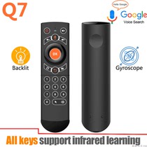 Q7 Six-axis wireless 2 4G air mouse Air flying mouse remote control infrared learning air mouse