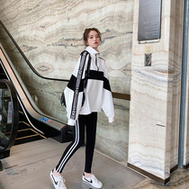 Pregnant women autumn suit fashion model 2021 new long sleeve Autumn Sweater long coat women spring autumn coat