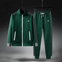 Sports suit Men and women couples spring and autumn sweater sweatpants jacket trousers running casual sportswear two-piece suit
