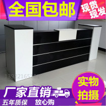 Guangzhou office front desk simple Board front desk reception desk company welcome service desk office furniture cashier counter