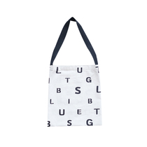 Littleuubigs members exclusive repurchase gift custom letter fashionable canvas bag single shot not shipped