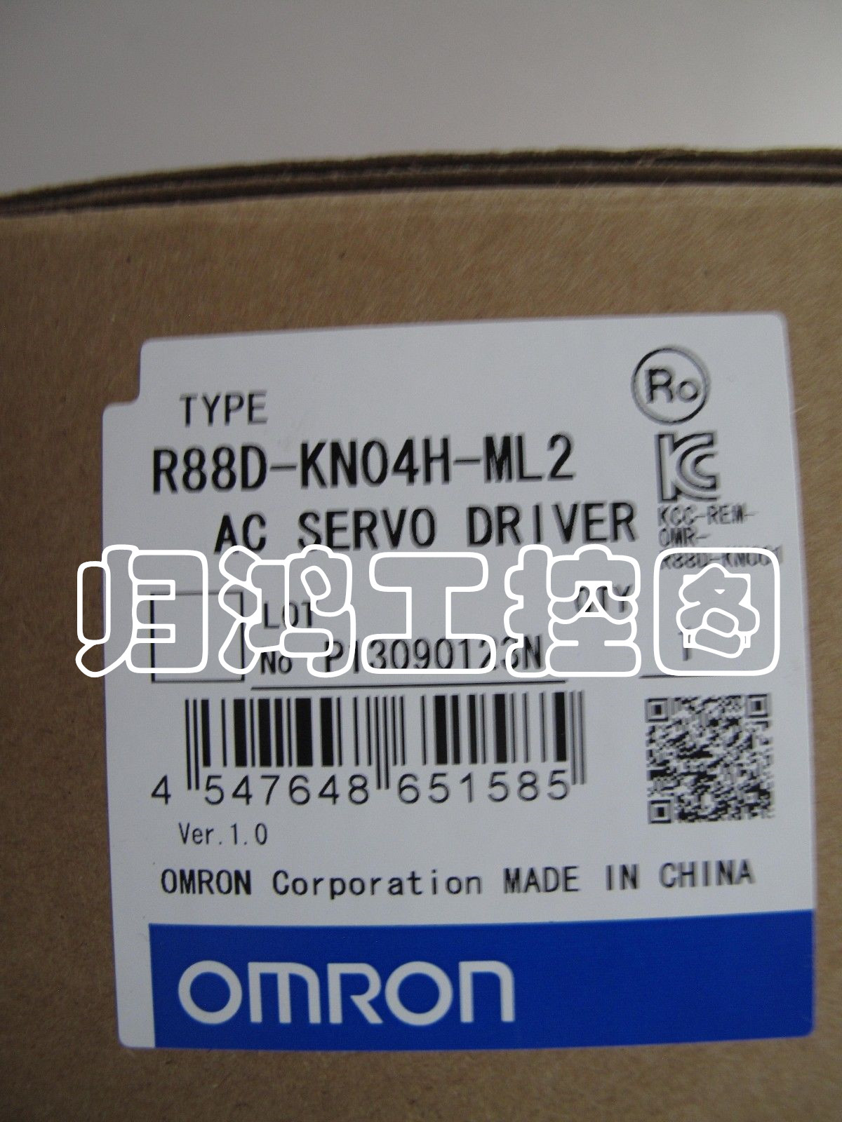 R88D-KN04H-ML2 Omron Servo Driver R88D-KN04H-ML2-Z
