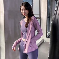 2021 sports suit womens autumn and winter long sleeve hooded running quick-dry leisure professional fitness yoga suit three-piece set