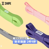 Early SHAPE fitness strength training resistance belt yoga pull elastic rope pull up auxiliary elastic belt