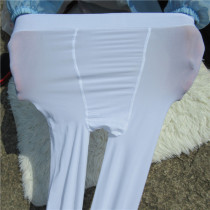 Good quality 661 high elastic spring and summer 60D steel wire socks white dance socks and crotch socks anti - hook wire