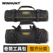 Chang Shengke reel-type multi-function tool bag thickened canvas storage drum tool bag hydropower maintenance electrician bag