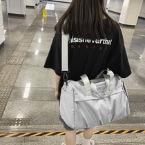 Hong Kong Travel Bag Women Hand Luggage Bag Sports Training Fitness Bag Yoga Bag Dry And Wet Separation Mens Diagonal Satchel Bag