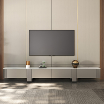 Rockboard Living room ground cabinet Serie style minimalist modern small family designer Tea Table Composition Minima Light Extravagant TV Cabinet