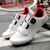 Summer cycling shoes lockless mens road bike lock shoes Rally competition mountain bike shoes Womens flat cycling shoes