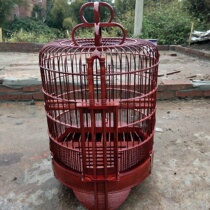 Wide cage old bamboo (bare body)Qingyuan cage 36cm Guangdong off the bottom of the cage