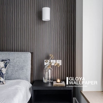 Spot UK imported wallpaper gradient pinstripe simple light luxury wallpaper good live recommended 100%
