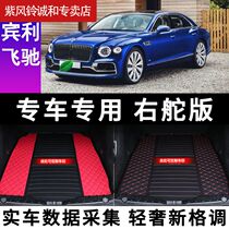 Bentley speeding trunk mat new speeding v8 V8 v8 V8S W12 speeding rear tail pad flyingspur