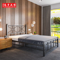 Single bed 1 2 m children bed boy home bedroom Princess iron bed adult economy small double bed