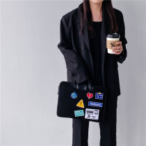 Original tear music computer bag 14 inch 16 inch girl portable can crossbody can hang luggage notebook liner bag
