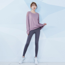 Gym sports suit women loose spring and summer fashion high-end yoga clothes professional running training fitness clothes