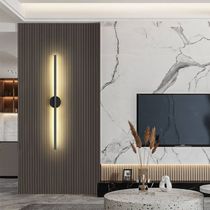 Simple modern led long wall lamp creative living room sofa TV bedroom bedside background Wall Wall net red lamp