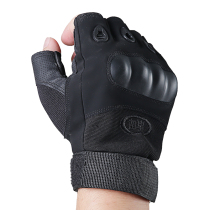 Spring New Black Hawk Tactical Gloves Half Finger Male Riding Army Fans Outdoor Mountaineering Anti-cutting Fighting Special Forces Gloves