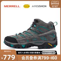 MERRELL Maile High Boils Womens Shoes MOAB Outdoor Hiking Shoes Non-slip Wear-resistant Mountaineering Shoes J036444