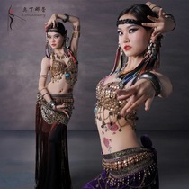 Meng Fei drove to the same belly dance costume tribal suit ATS clan suit suit plus size