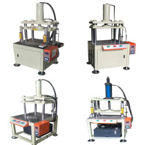 Four-column hydraulic press Fast press 1 2 3 4 5 10 100 tons of small press Punching machine Tea cake brick machine