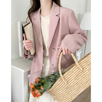 And light-in-dust adolescent girl heart slug suit woman Early spring casual jacket Little crowddesign Feel Temperament Professional West Suit