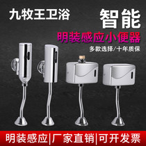 Automatic urinal sensor Full copper toilet flusher Surface urinal flush valve Flush valve accessories