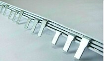 The busbar copper C45 busbar DZ47 busbar 3P 1 9 thick 9mm wide 100A copper tin