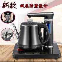 Intelligent fully automatic water-water electric kettle pumped-type tea table burning kettle integrated household tea special teapot