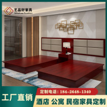 Hotel furniture Standard room Full bed Chain Custom B & B Apartment Rooms Express hotel Rental room Single room Twin bed